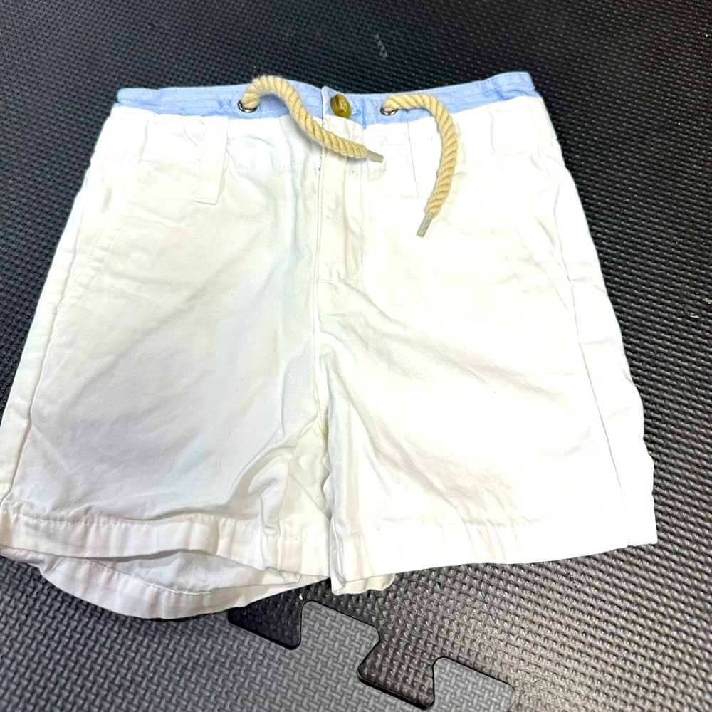 18-24 month boy white Janie and Jack shorts